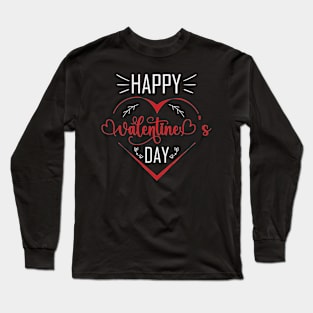 Valentine's Day stickers Long Sleeve T-Shirt